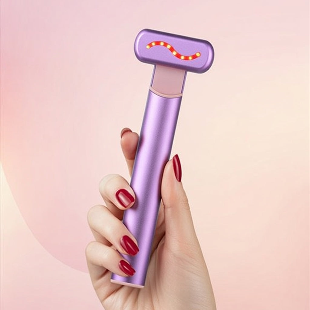 “EMS Hot Compress Eye Beauty Instrument – RF Vibrating Eye Massager”