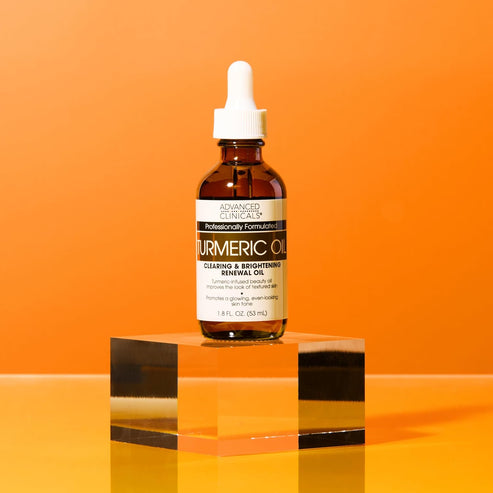 Advanced Clinicals Turmeric Facial Oil 53ml | Brightening Oil |Radiance |Improves Texture & Restores Glow