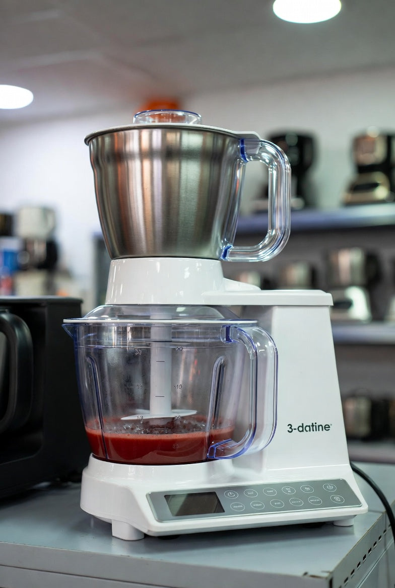 3-in-1 Mixer Grinder Blender | 750W Powerful Motor | Stainless Steel Jars | Multi-Function Kitchen Appliance