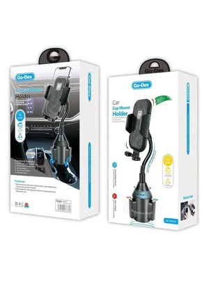 Go-Des GD-HD766 Car Cup Mount Phone Holder | 360° Adjustable Universal Fit