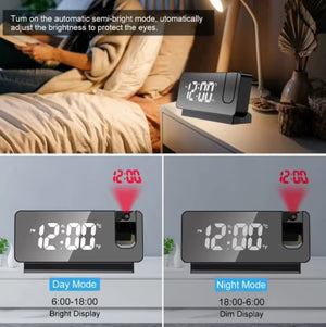 Multi-functional LED Clock | Digital Projector Clock