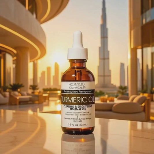 Advanced Clinicals Turmeric Facial Oil 53ml | Brightening Oil |Radiance |Improves Texture & Restores Glow